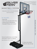 Silver Fern Portable Basketball System