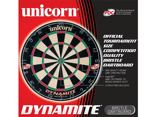 Unicorn Dynamite Bristle Dartboard