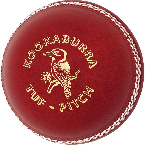 Kookaburra Tuf Pitch Red Cricket Ball (Dozen)