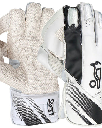 Kookaburra Pro Players Long Cuff Wicket Keeping Gloves - Youth