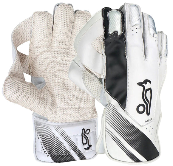 Kookaburra Pro Players Long Cuff Wicket Keeping Gloves - Youth