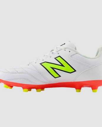 NEW BALANCE 442 TEAM V2 FOOTBALL BOOTS - White Fluro Yellow
