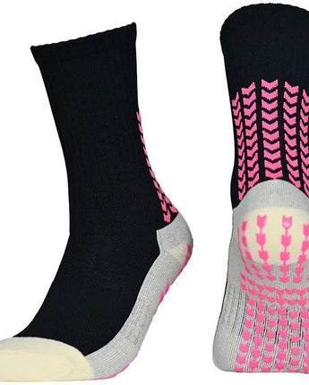 Arrow Grip Socks - Black/Pink v2