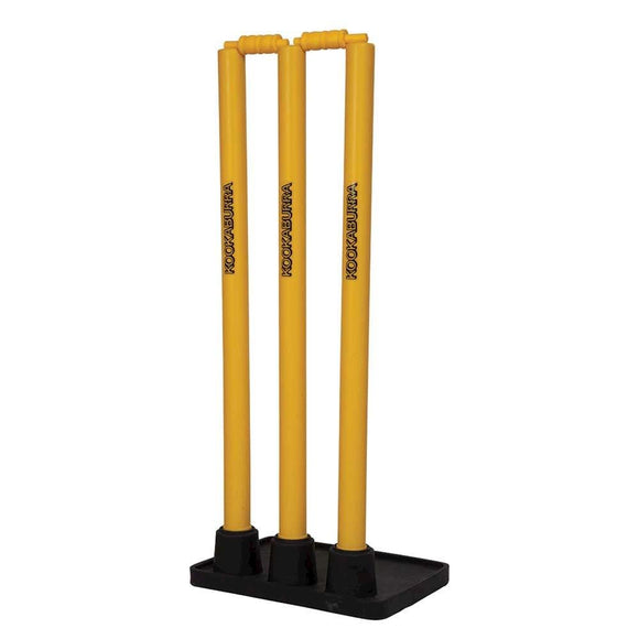 Kookaburra Plastic Stumps with Rubber Base