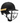 Masuri C-Line Steel Junior Helmet Black with Masuri Pro 2.0 Lite Stemguard