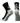 Arrow Grip Socks - Black v3