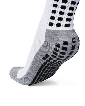 Football Grip Socks - White