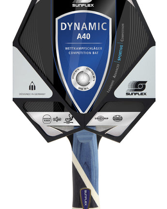 Sunflex Dynamic A40 Table Tennis Bat