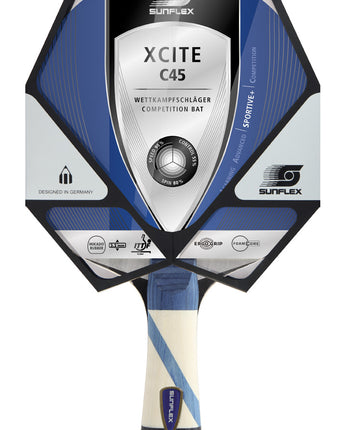 Sunflex Xcite C45 Table Tennis Bat