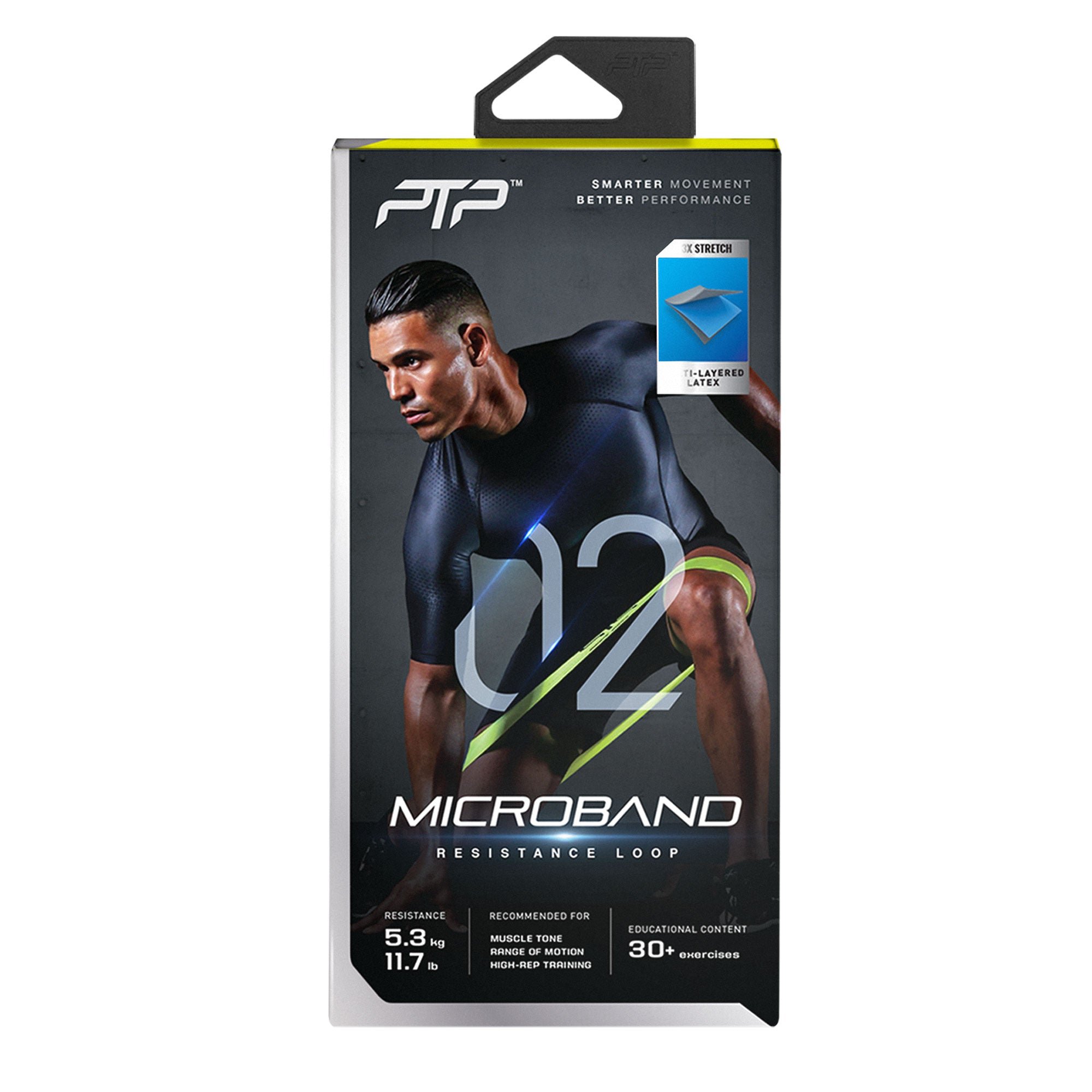 PTP MicroBand Light Lime Kilbirnie Sports