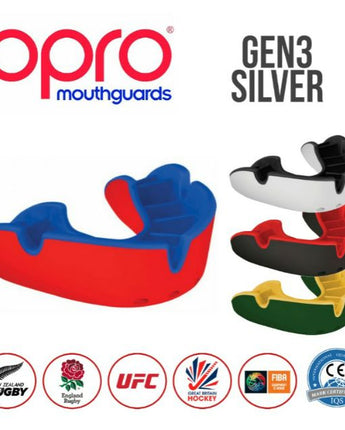 OPRO SILVER MOUTHGUARD