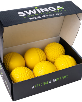 Swinga Ball - 6 Pack (Yellow)