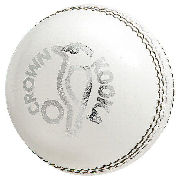 Kookaburra Crown White Cricket Ball (Dozen)