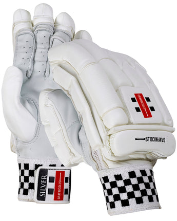 Gray-Nicolls Silver Batting Gloves