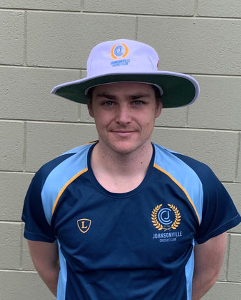 Johnsonville Cricket Club White Wide Brim Hat