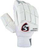 SG Litevate White Batting Gloves