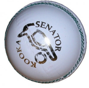 Kookaburra Senator White Cricket Ball (Dozen)