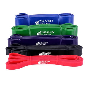 Silver Fern Resistance Band Five Pack
