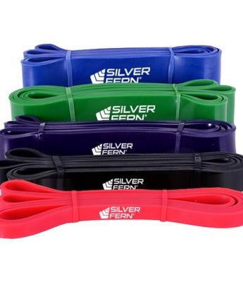 Silver Fern Resistance Band Five Pack