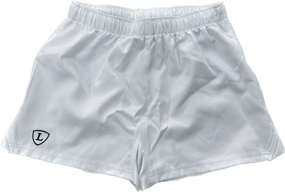 White Rugby Shorts Senior