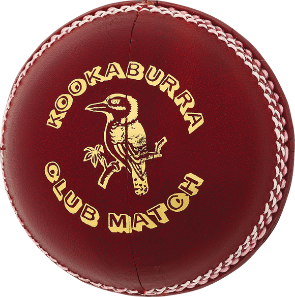 Kookaburra Club Match Red Cricket Ball