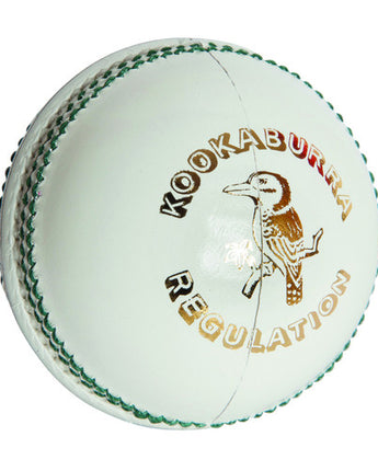 Kookaburra Regulation White Cricket Ball (Dozen)